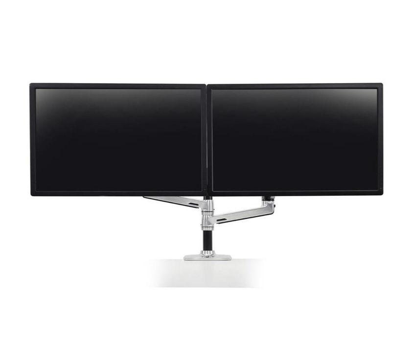 Ergotron LX - Dual Stack Monitor Tisch Halterung 45-248-026 REFURBISHED