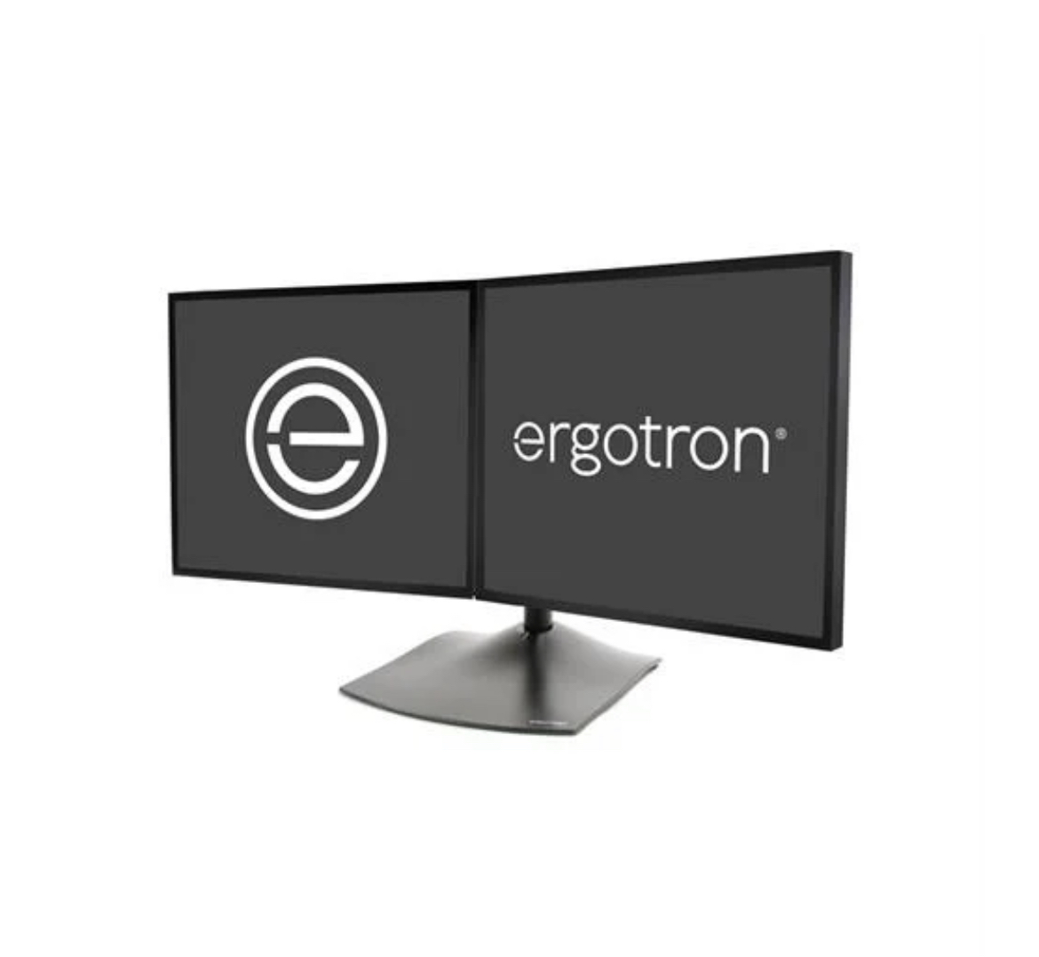 Ergotron DS100 - Dual Monitor Ständer/Standfuß Horizontal NEU in OVP 33-322-200